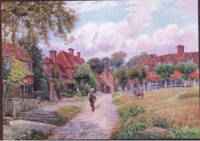 Groombridge, Kent, from The Cottages and the Village Life of Rural England published by Dent & Sons Limited, 1912 by Alfred Robert Quinton